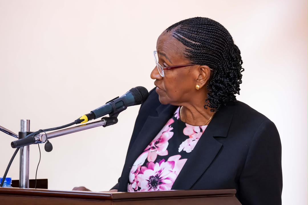 Rosette Byengoma, the Permanent Secretary for the Ministry of Defence and Veteran Affairs.
