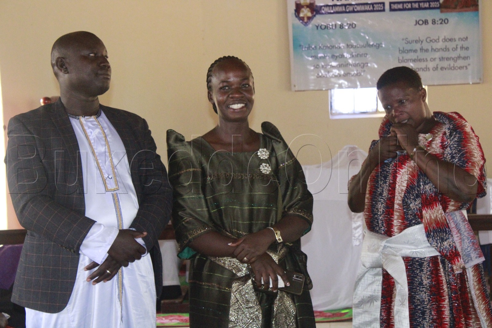 Emmanuel Okwalo ne mukyala we Bridget Nabirye abaawaddeyo ekifo ky'abaana