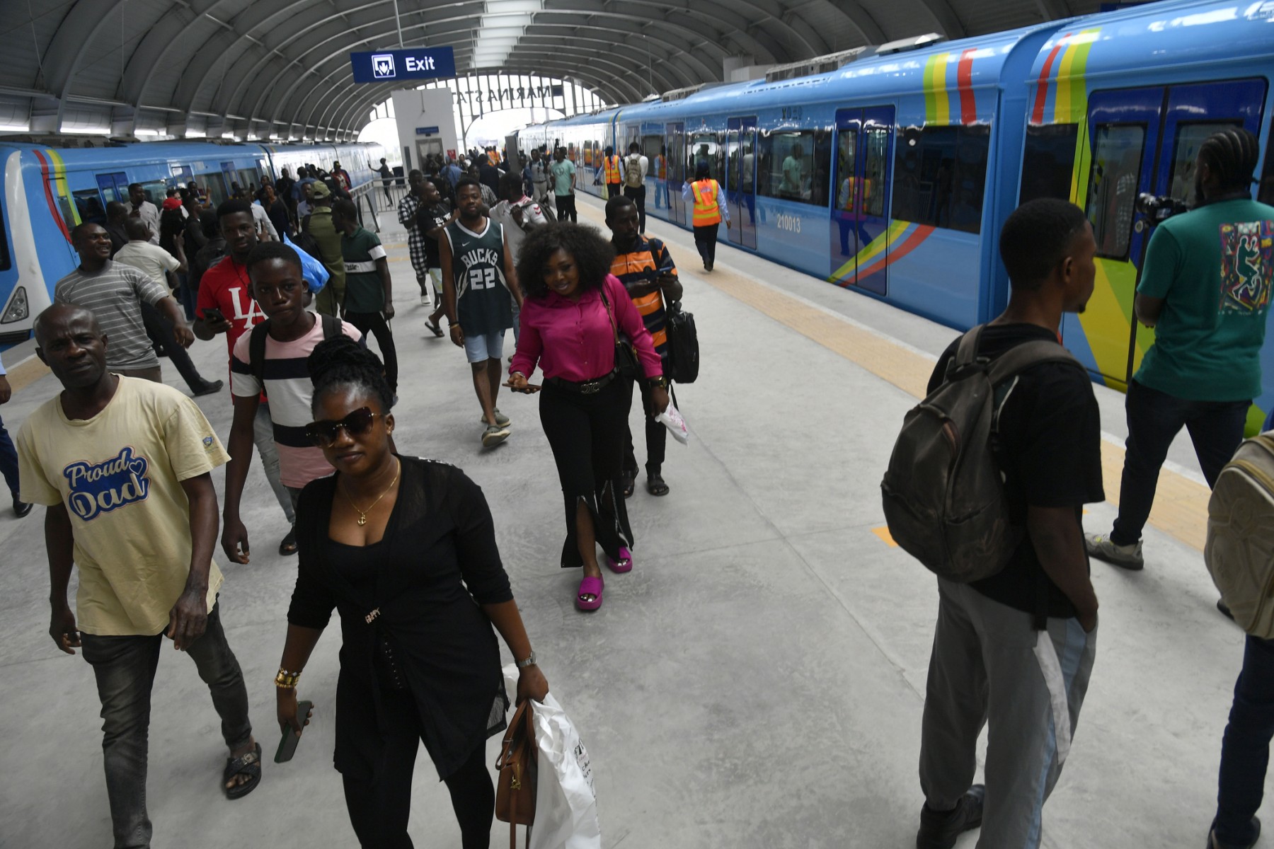 Lagos starts new railway to ease traffic snarls - New Vision Official