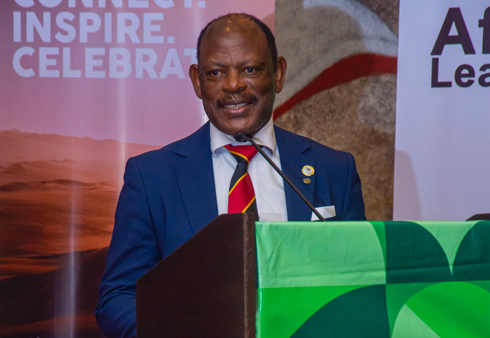 Prof. Nawangwe delivers his remarks during the ceremony.