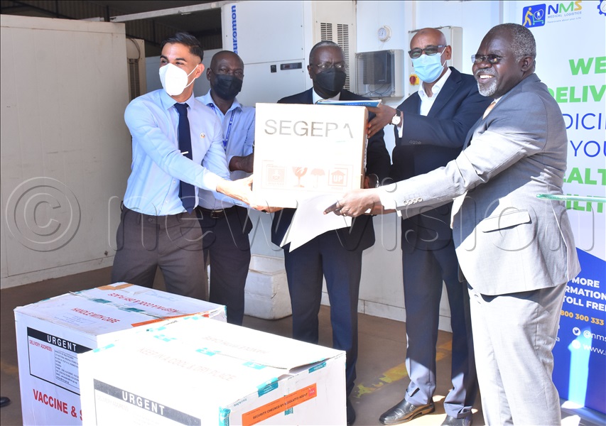 Uganda receives 12.9 million doses of Polio vaccine New Vision Official