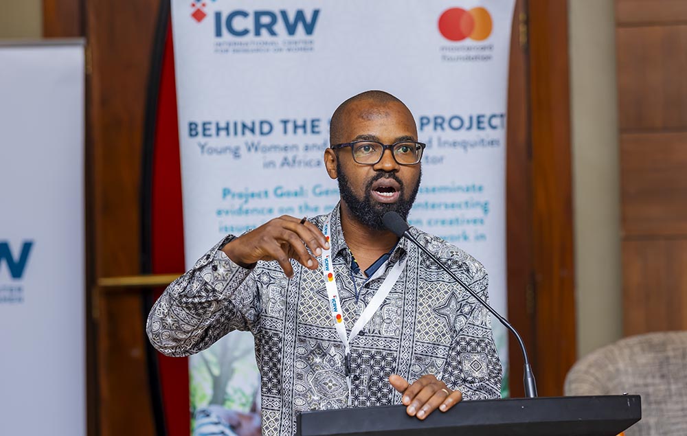 Venantius Bbaale Kirwana, a member of the BtS project team.
