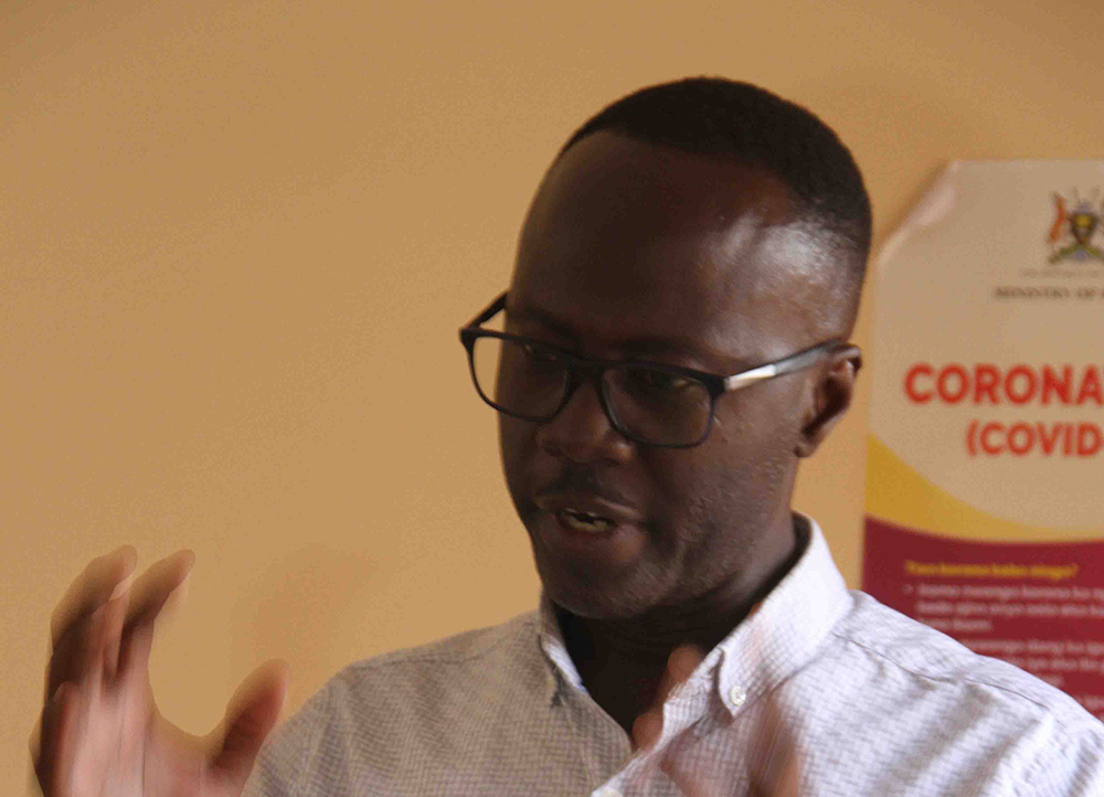 Lira Resident City Commissioner Lawrence Egole condemned the road blockade and warned that investigators would pursue those who participated. (Photo by Hudson Apunyo)