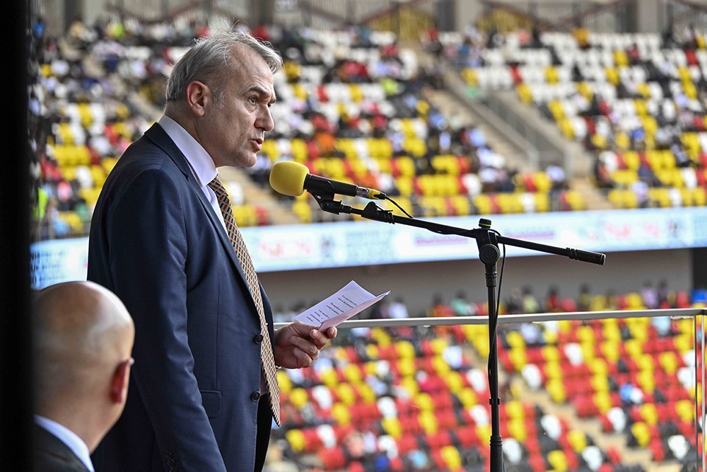 Turkish Ambassador to Uganda, H.E. Mehmet Fatih.