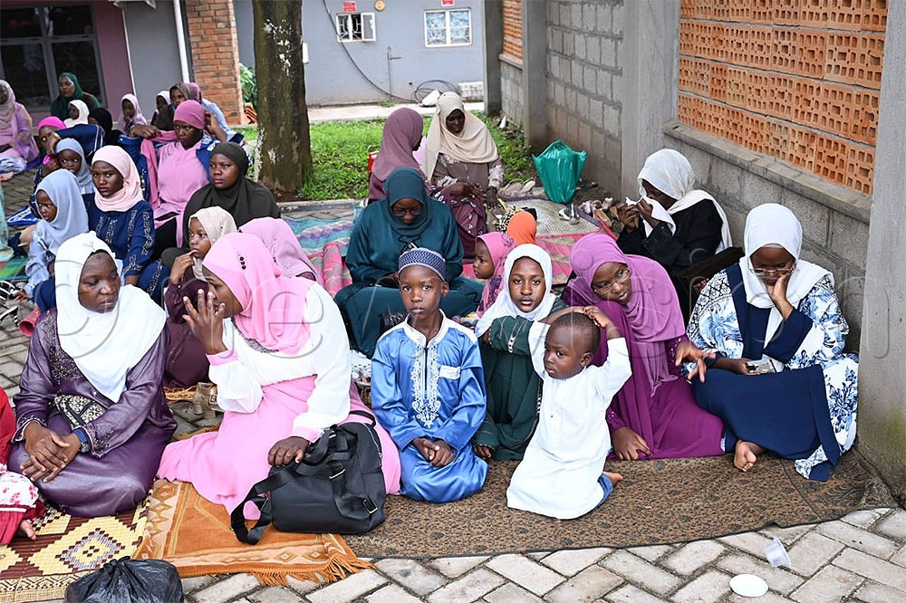 Old and young attended the prayers marking the end of the holy month of Ramadhan. (Credit: Ponsiano Nsimbi)