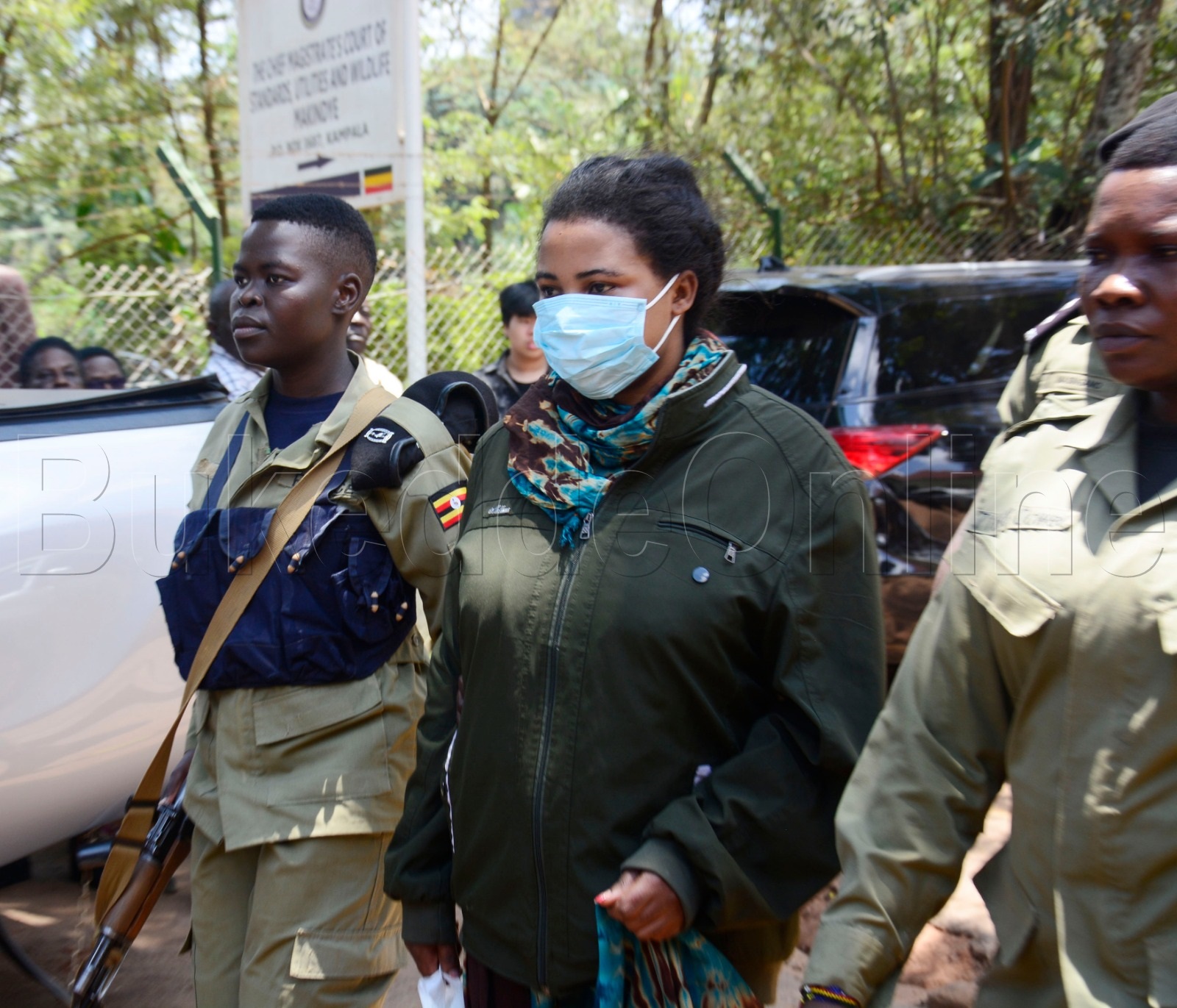Tumusiime Rose ng'atuuka ku kkooti