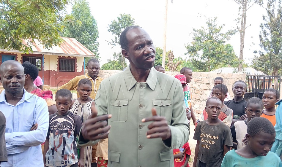Moses Batwala, the Jinja district LC5 chaiperson attributed such violent scenes to parehts who expose ther children to violence movies from where they borrow a leaf. (Photo by Jackie Nambogga)