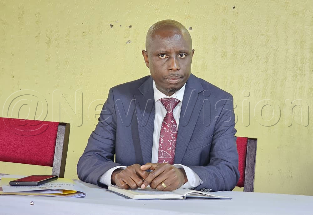The Town clerk Masaka City, Christopher Kaweesi.
