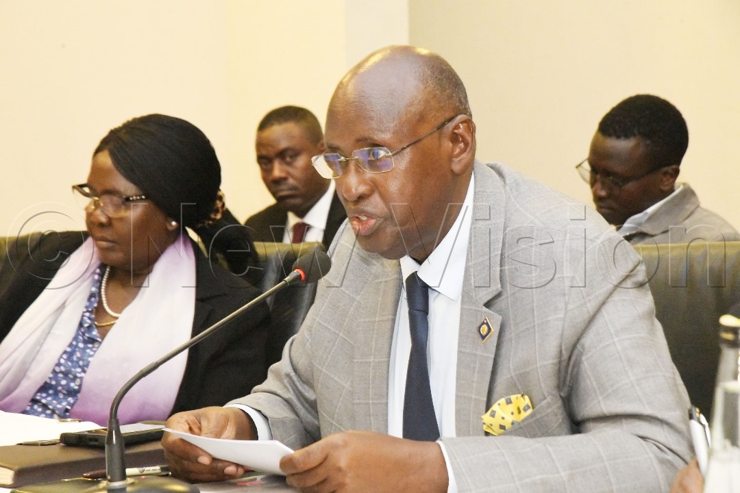 Animal husbandry state minister Bright Rwamirama. (Credit: Mpalanyi Ssentongo)