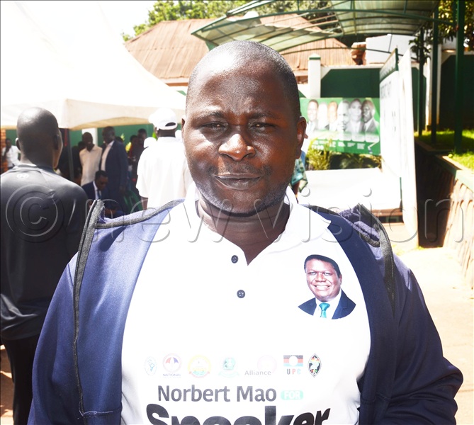 DP security guard Zaidi Nsubuga Mpingu (Credit: Isaac Nuwagaba)