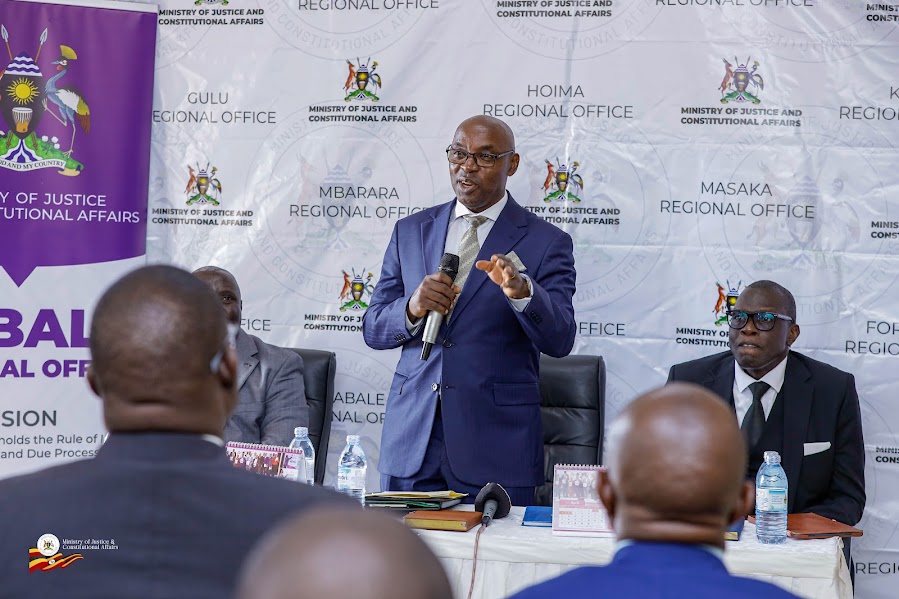 Presiding over the commissioning, Chief Justice Flavian Zeija described the development as a major advancement in strengthening the rule of law and addressing long-standing barriers that have hindered access to justice in the Kigezi sub-region. (Courtesy Photos)