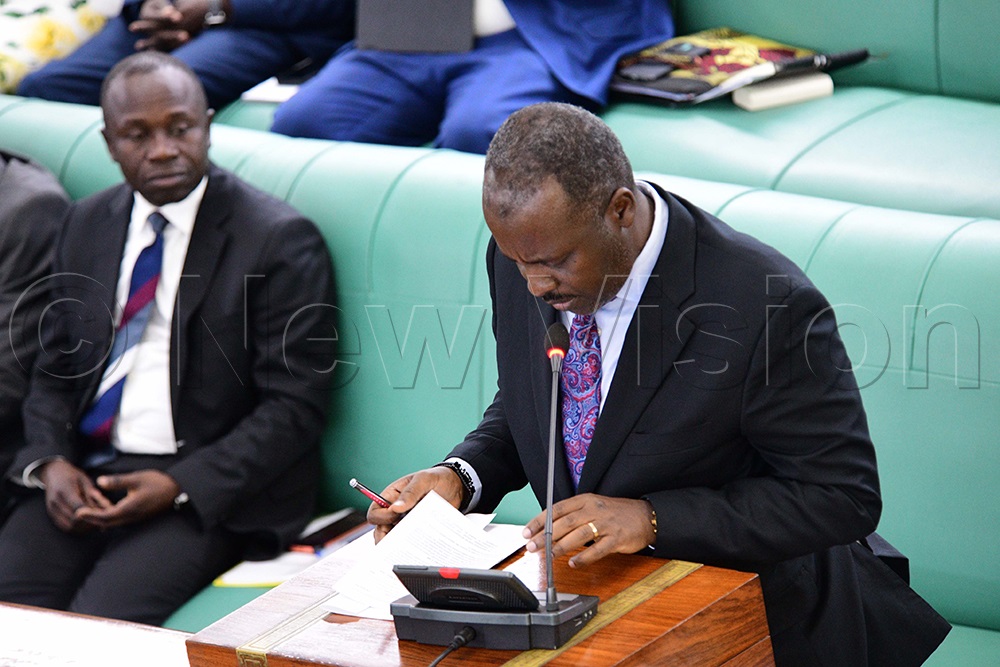 State Minister for Internal Affairs, Gen. David Muhoozi. (Credit: Maria Wamala)