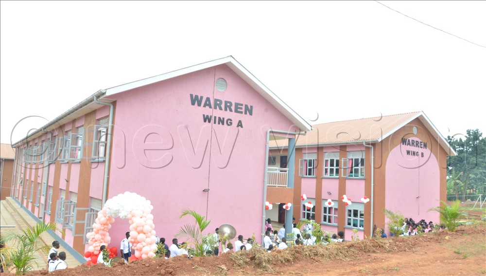 The new dormitory, named after Miss Sheelagh Warren, one of Gayaza High School's long-serving head teachers, , was officially opened by the Bishop of Namirembe Diocese, Rt Rev Moses Banja.