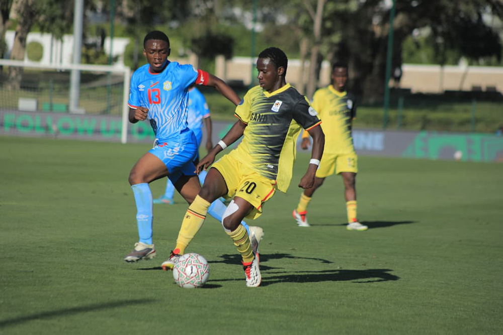 Uganda looked sharp from kick-off and controlled possession early, with midfielder Henry Muhoozi dictating play in the middle of the park. (Courtesy Photo)