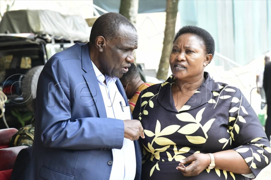 Hajji Yunus Kakande, and Minister for the Presidency Milly Babirye Babalanda.