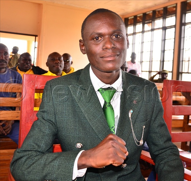 DP's only candidate Shafic Nabugo, 22, seeks for Kagoma County MP seat.