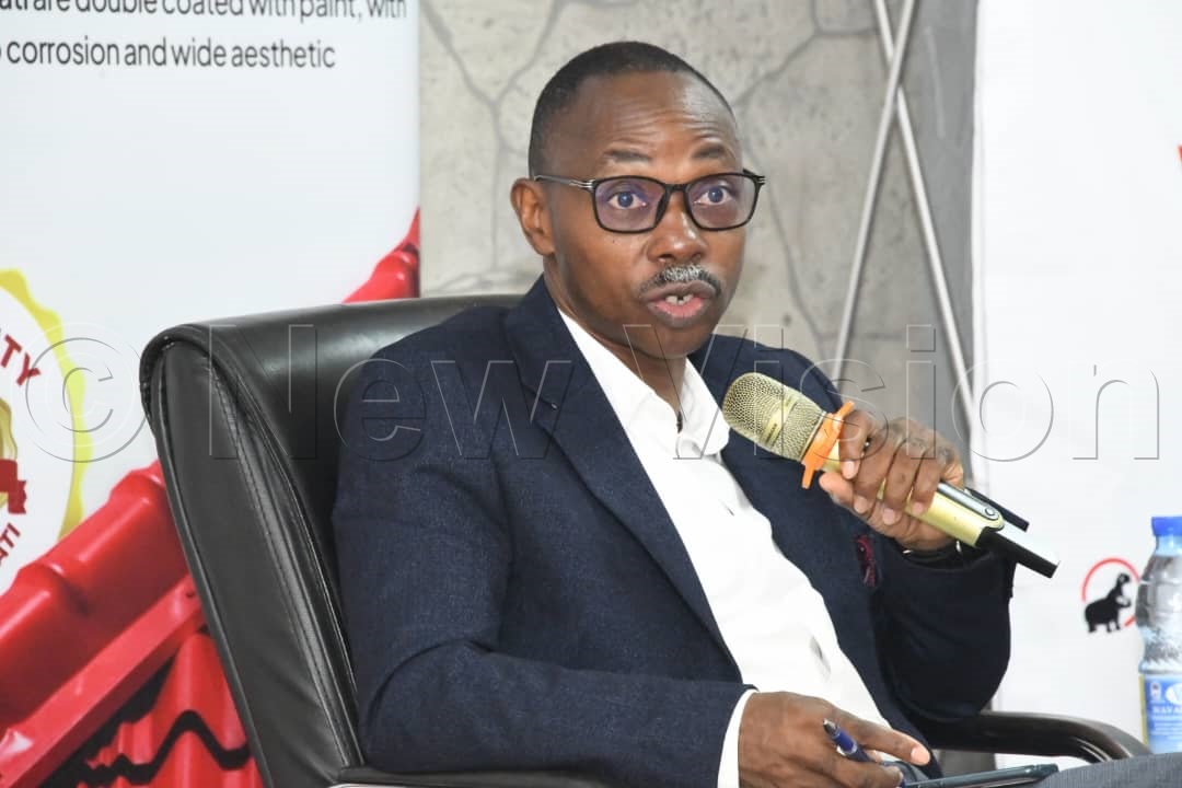 Dr Didacus Namanya during the panel discussion. (Credit: Mpalanyi Ssentongo)