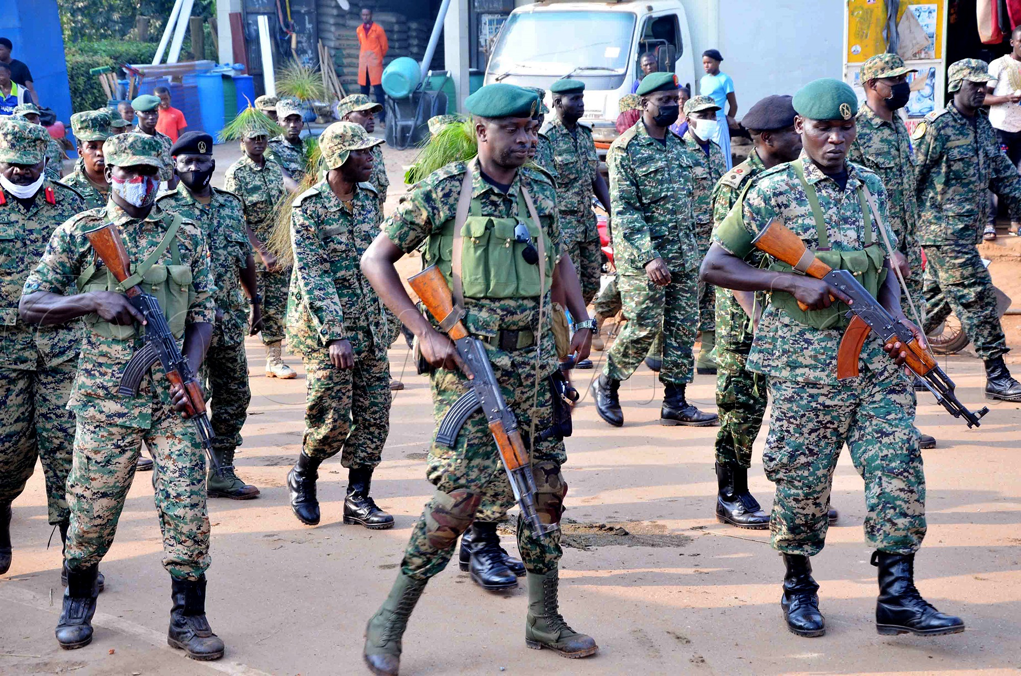 UPDF soldiers in Wakiso mark Tarehe Sita - New Vision Official