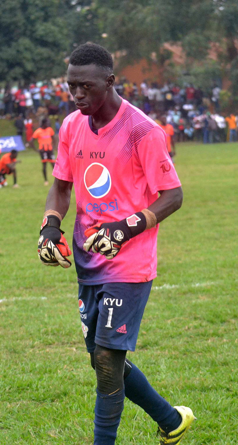 Andrew Ahebwomugisha ggoolokippa wa Kyambogo.
