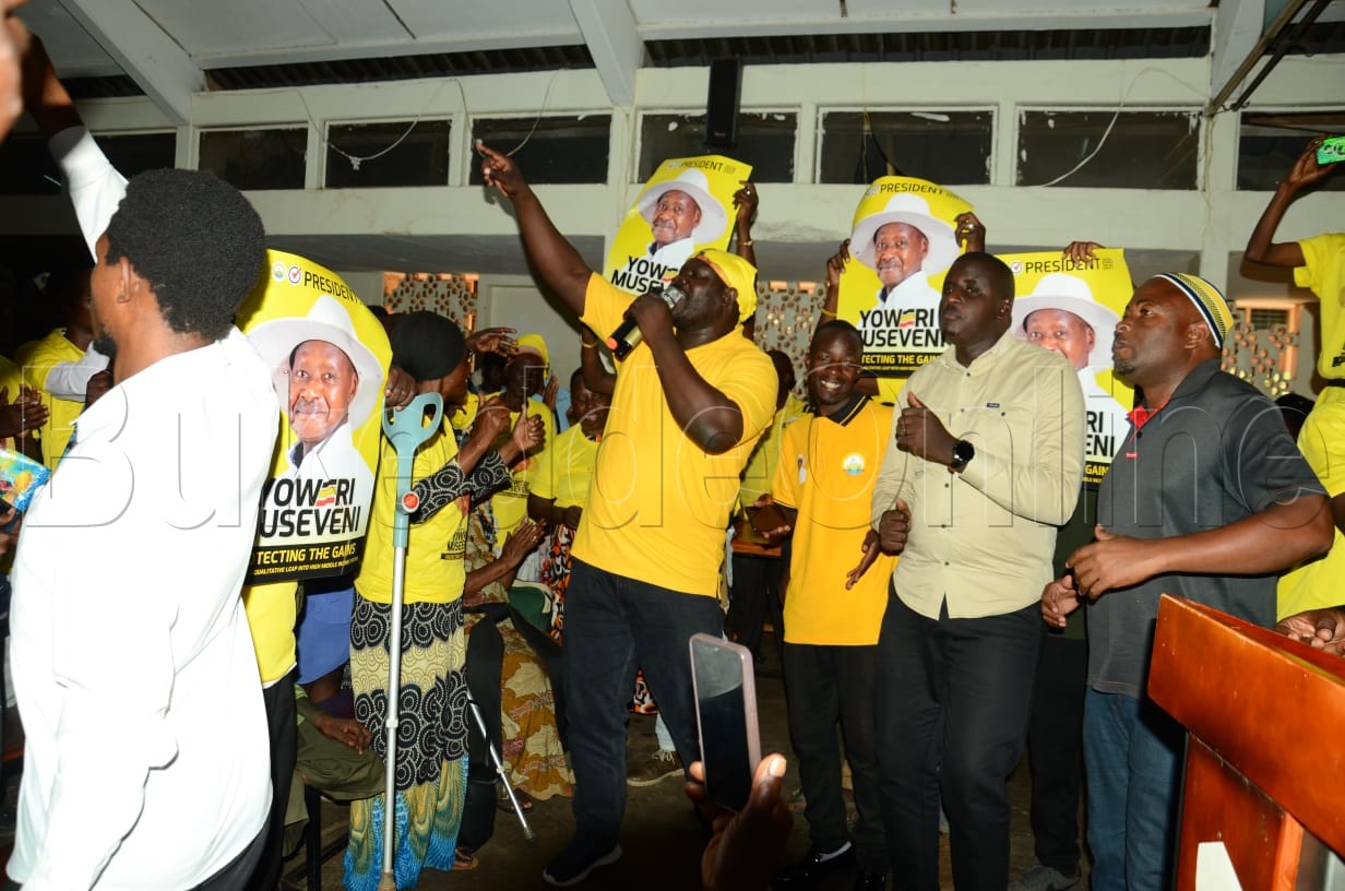 Majembere ng'ayogera eri bannalubaga abawagizi ba NRM