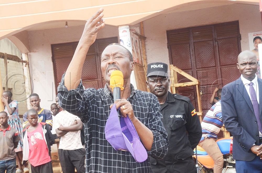 ANT Presidential candidate Maj. Gen. (rtd) Mugisha Muntu. (Credit: Isaac Nuwagaba)