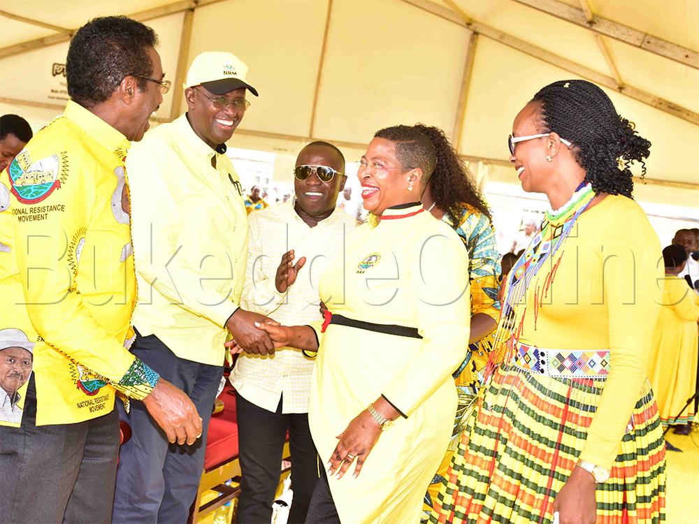 Anita Among ng'ali ne bannakibiina kya NRM