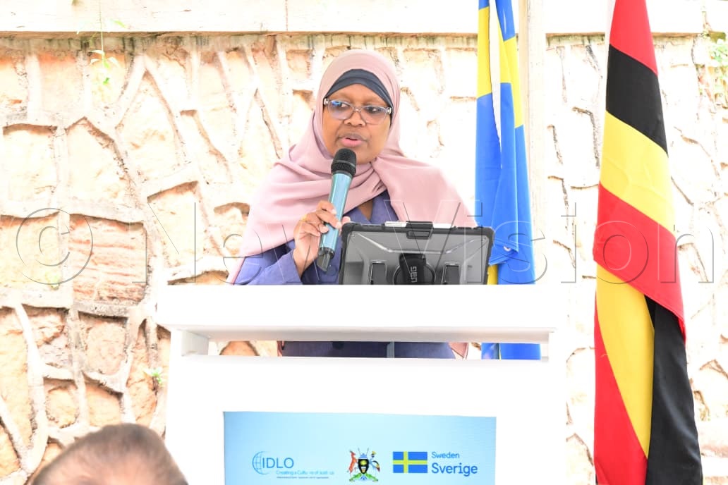 Barbara Kilei, Country Manager International Development Law Organization (IDLO) remarks.