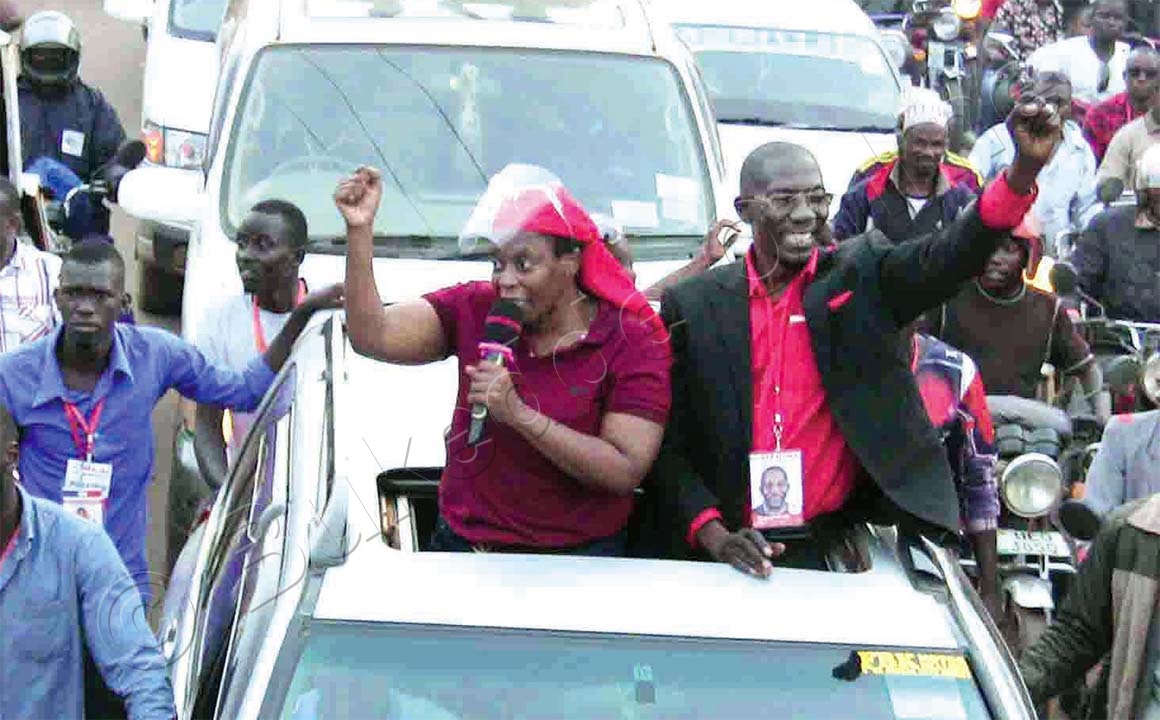 Betty Nambooze Ng’ayisa Ekivvulu Ne Rev. Bakaluba Mukasa Eyawangudde Ekya Ssentebe W'e Mukono.