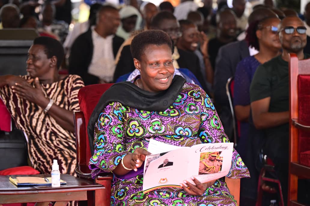 Vice President Maj. (Rtd) Jessica Alupo is representing President Yoweri Museveni. (Credit: VPPU) 