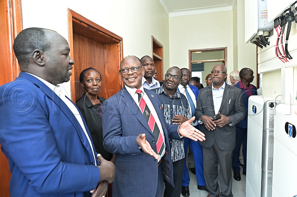 Nawangwe opens new Clinical Research Centre in Kalangala. (Credit: Juliet Waiswa) 