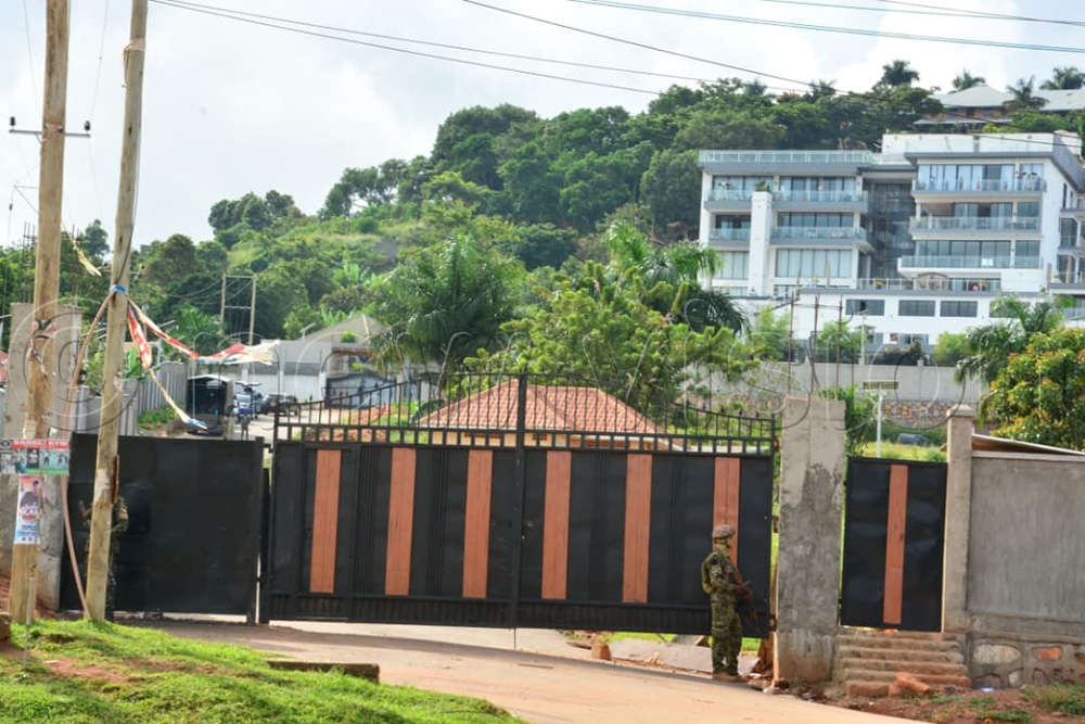 The security operation targeting outgoing Speaker of Parliament Anita Among has widened significantly, with investigators expanding their search to a residence in Ntinda, Nakawa division, and another property in Kigo. (Photo by Alfred Ochwo)