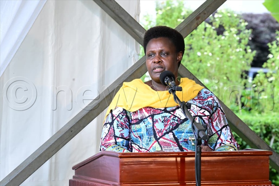 Vice President Jessica Alupo remarks.