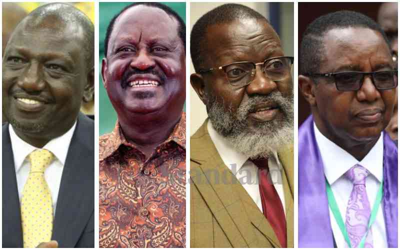 Abamu ku beesimbyewo okuvuganya ku ntebe y'Obwapulezidenti