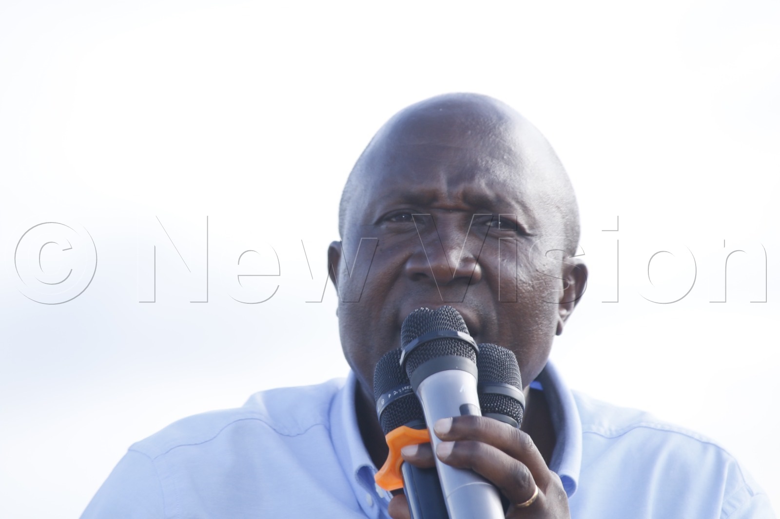 Forum for Democratic Change (FDC) presidential flag-bearer, Nandala Nathan Mafabi. (Credit: Alfred Ochwo)
