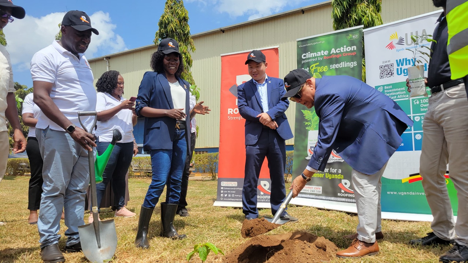 Roofings goes green with 2,000,000 trees in Kampala Business Industrial