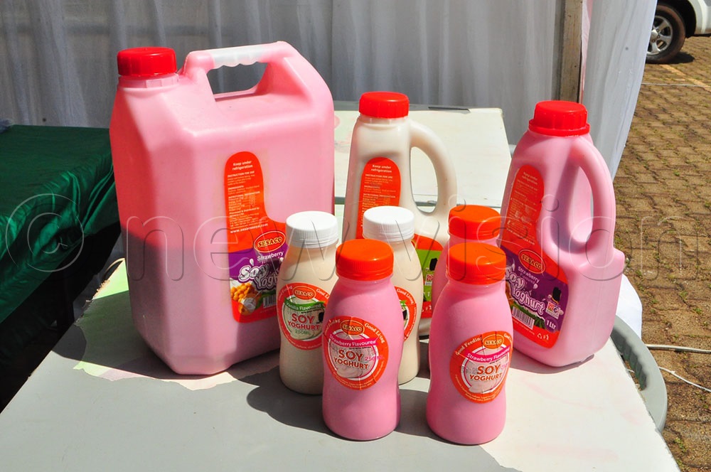 Yoghurt made out of soya