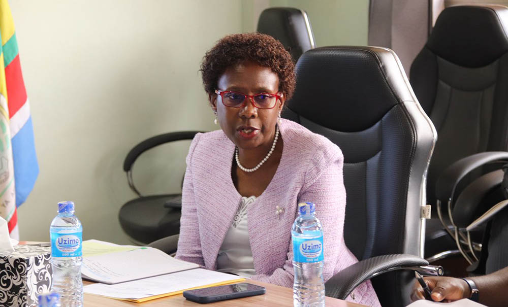 Health Minister Jane Ruth Aceng 