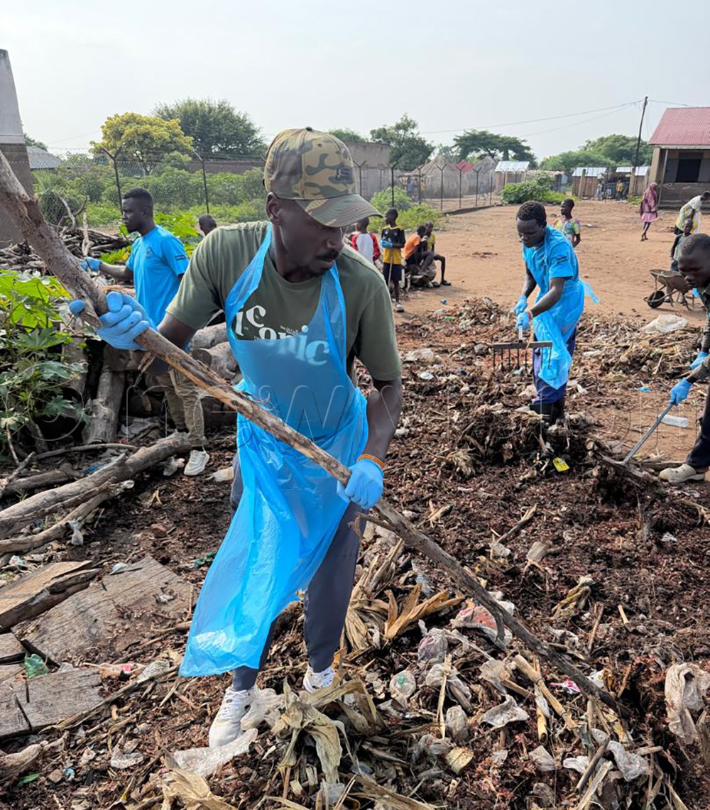 The countrywide Government initiative launched on Saturday, July 25, is to promote hygiene and sanitation. (All Photos by Edna Piyic)