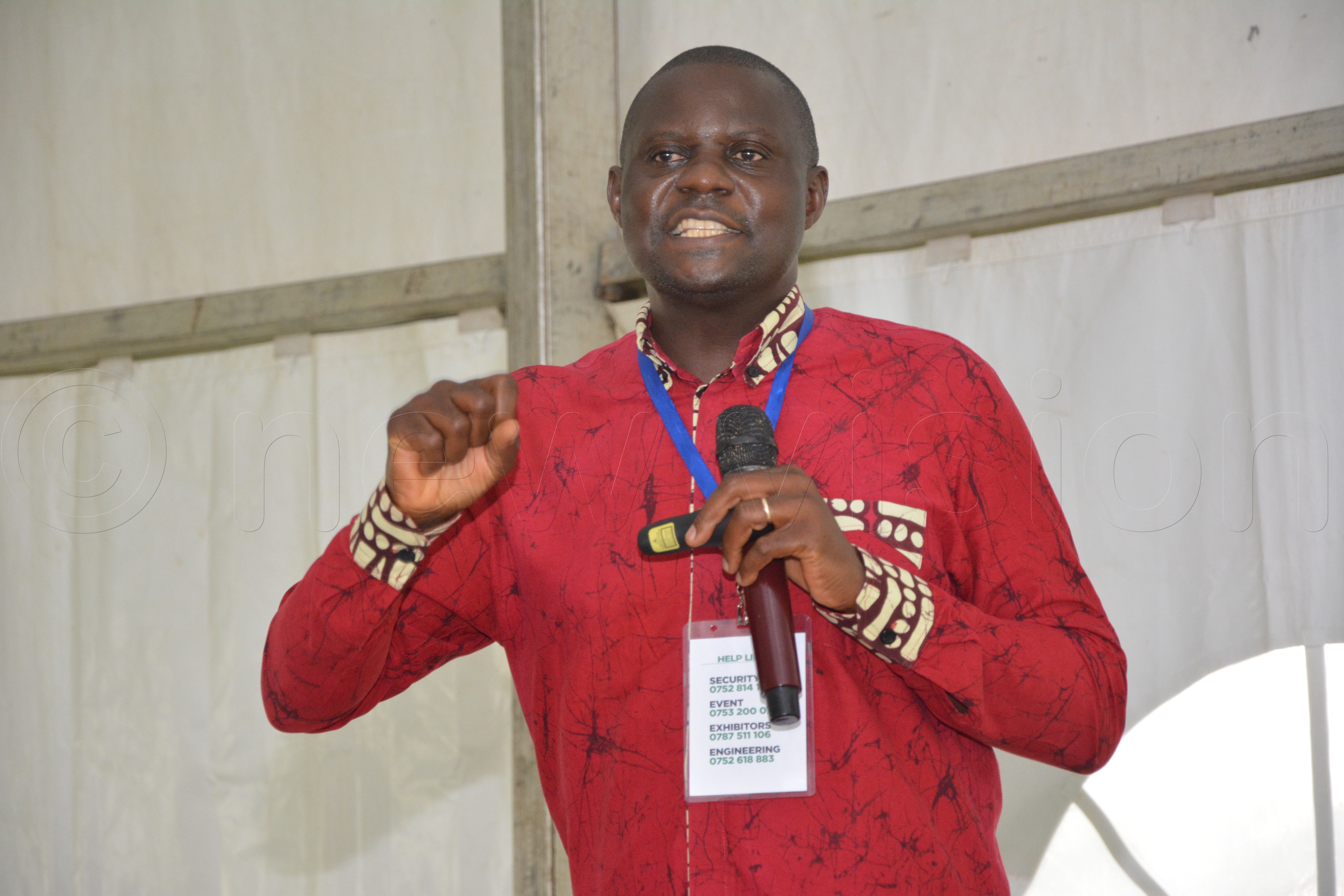 Joseph Nkandu, the executive director of the National Union of Coffee and Agribusiness Enterprises (NUCAFE).