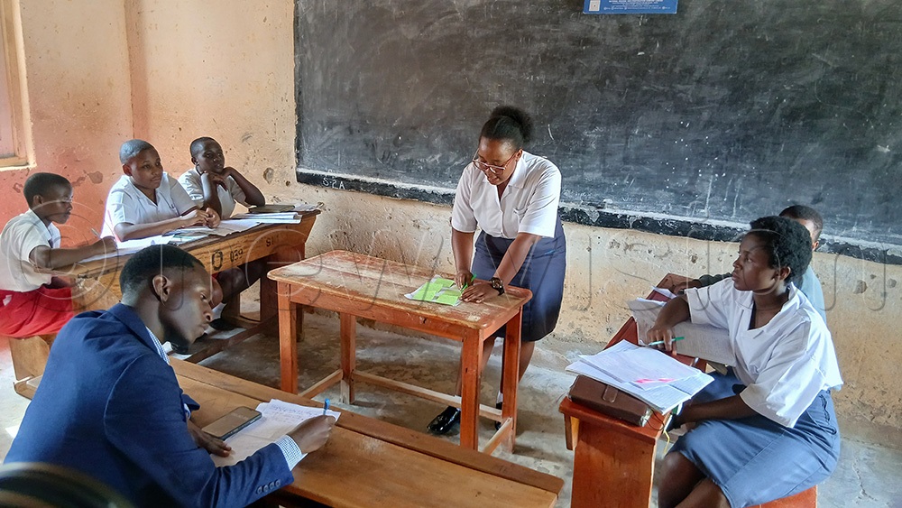 The competition, organised by the Teachers Debate Network (TDN), was hosted at Kyeizooba Girls Secondary School on March 17, 2026. (Photo by Bruno Mugizi)