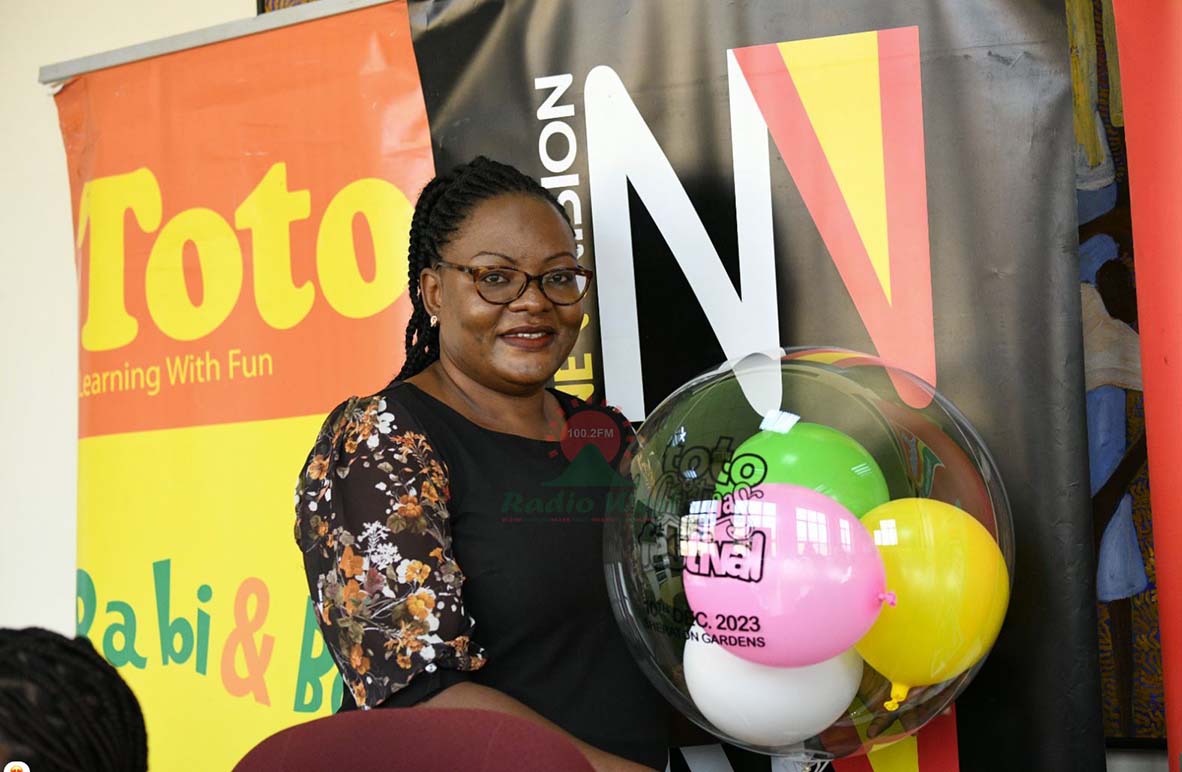 Vision Group yaatongozaho omworeko ogwa Toto Kids Festival...(Photo by Maria Wamala)