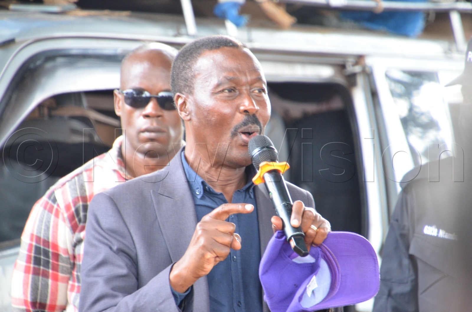 Alliance for National Transformation (ANT) leader Maj. Gen. Mugisha Muntu.