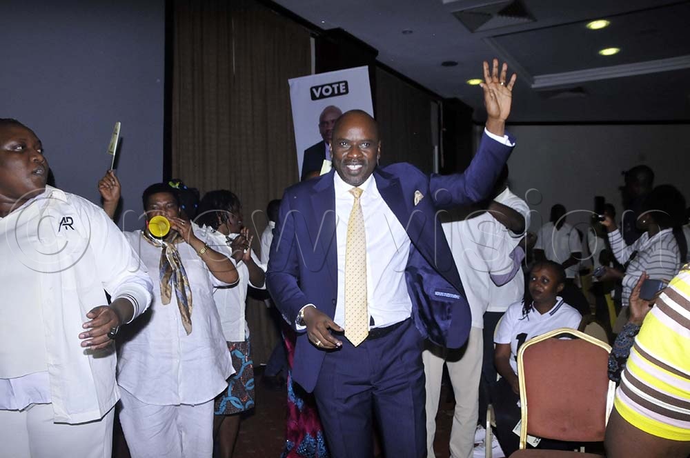 Arinaitwe Rwakajara, the chairperson National Resistance Workers League, is seeking re-election for the Workers MP seat. (Credit: Wilfred Sanya)