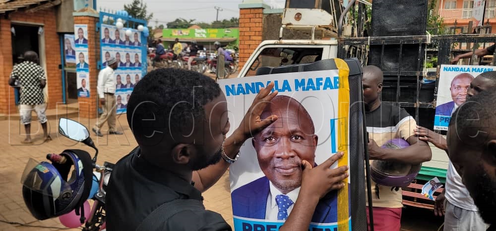 Abawagiz ba Nandala Mafabi nga bajanjawaza