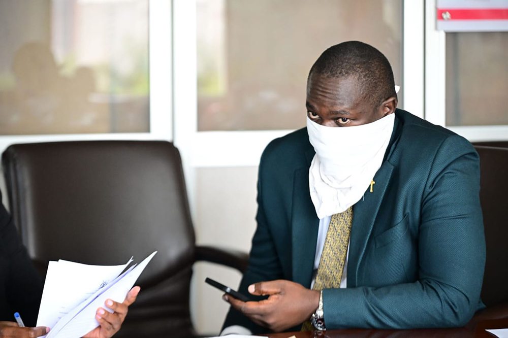 Emmanuel Okwi Emuron, the principal protocol officer. (Courtesy: IGG)