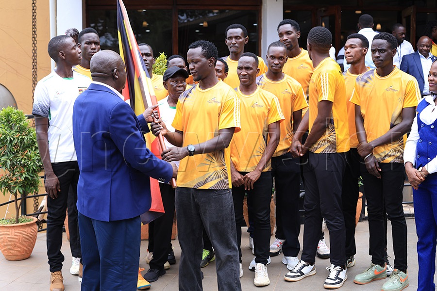 The men's netball team