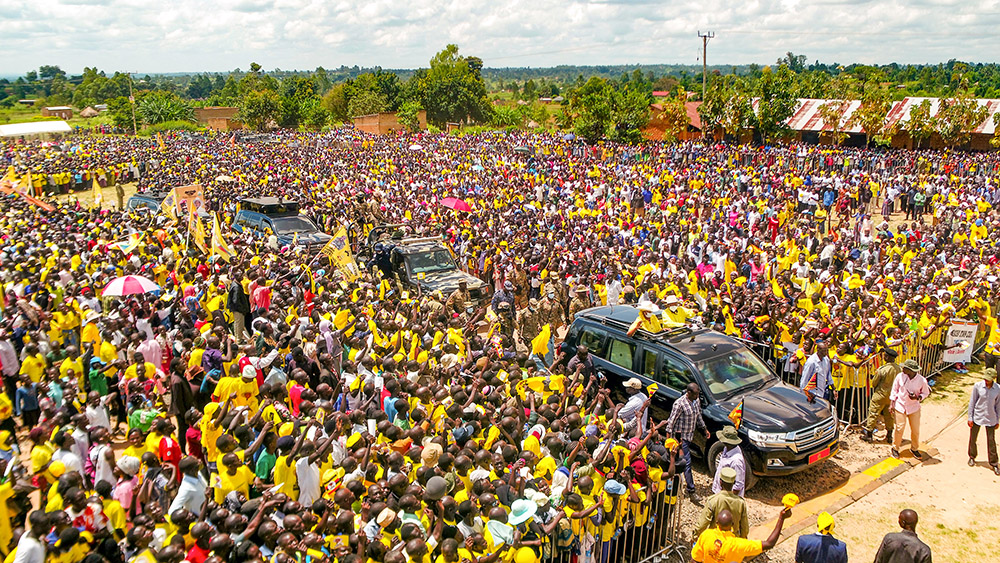 On social infrastructure, Museveni mentioned that Maracha has 62 government primary schools and 7 government secondary schools, with other private schools.