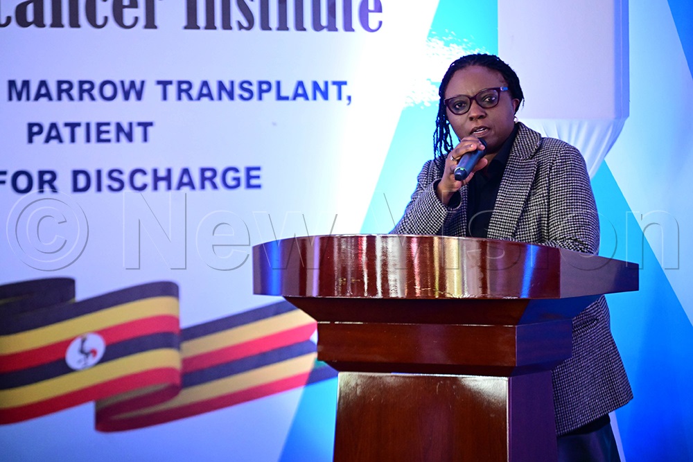 UCI Board Chairperson Prof. Damalie Nakanjako. (Credit: Maria Wamala)