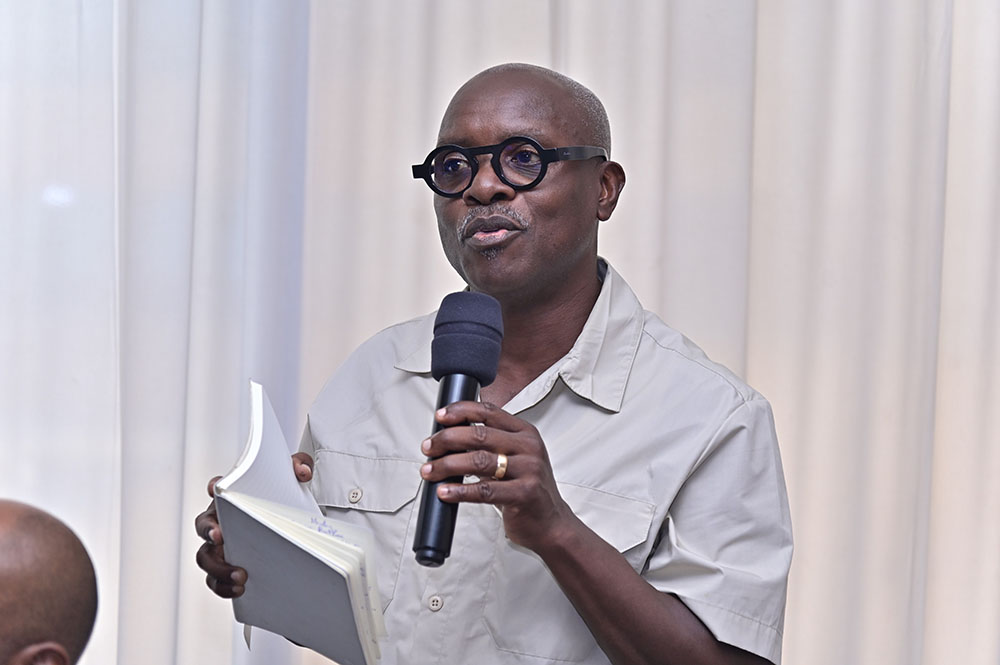 Robert Kabushenga remarks.