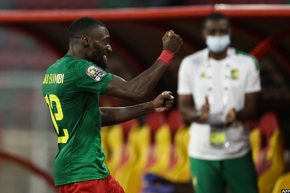 Karl Toko Ekambi scored the first and fourth goal for Cameroon